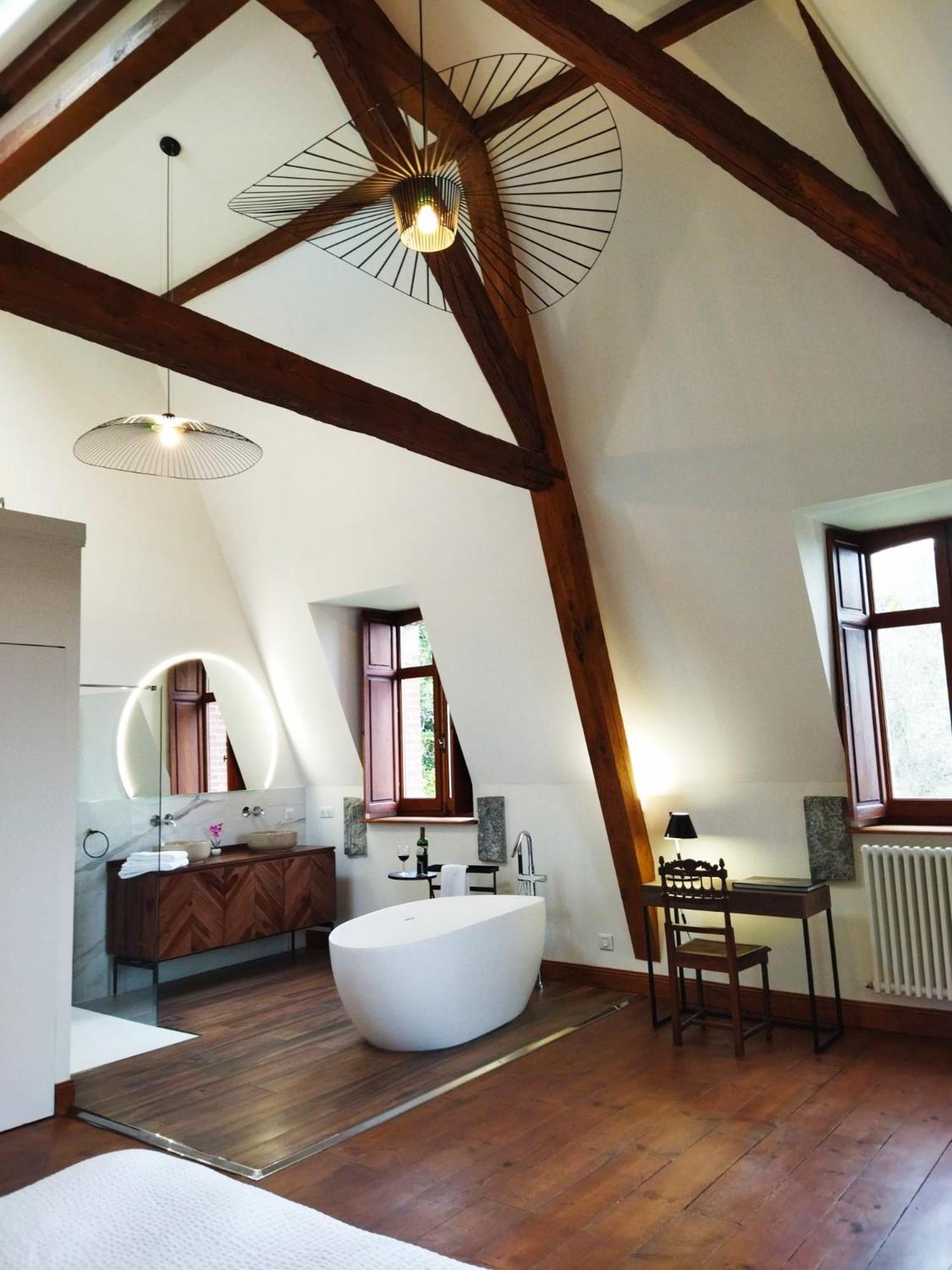 Domaine De La Tisnere Bed and Breakfast Gelos Rum bild